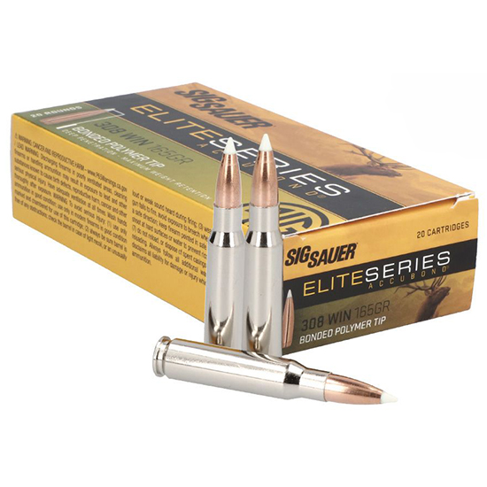 SIG SAUER AMMO 308WIN 165GR ELITE ACCUBOND 20/10