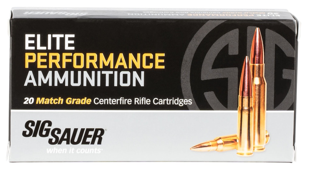 SIG SAUER AMMO 308WIN 175GR ELITE OTM 20/10