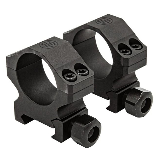 SIG SAUER ALPHA1 35MM RINGS MED ALUM MATTE BLK