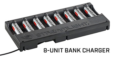 STREAMLIGHT 8-UNIT LI-ON BATTERY BANK CHARGER