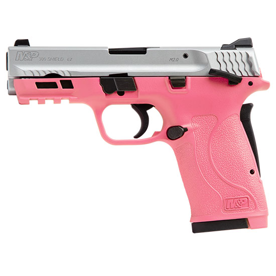 SMITH & WESSON M&P380 SHIELD EZ PINK SATIN SILVER 380ACP 3.6