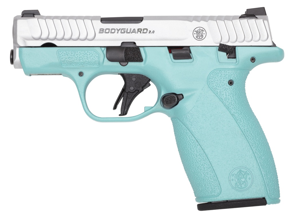 SMITH & WESSON M&P BODYGUARD 380ACP 2.0 ROBIN EGG BLUE SATIN