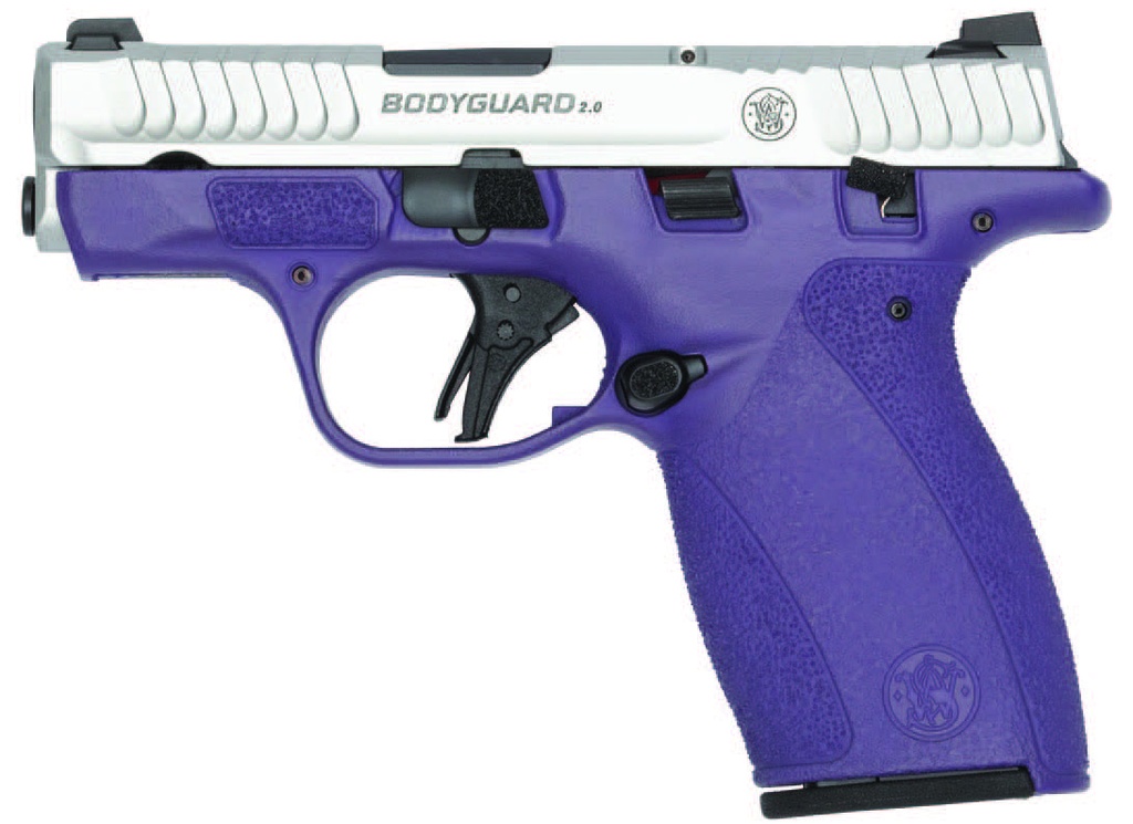 SMITH & WESSON BODYGUARD 2.0 380ACP BRIGHT PURPLE CA LEGAL