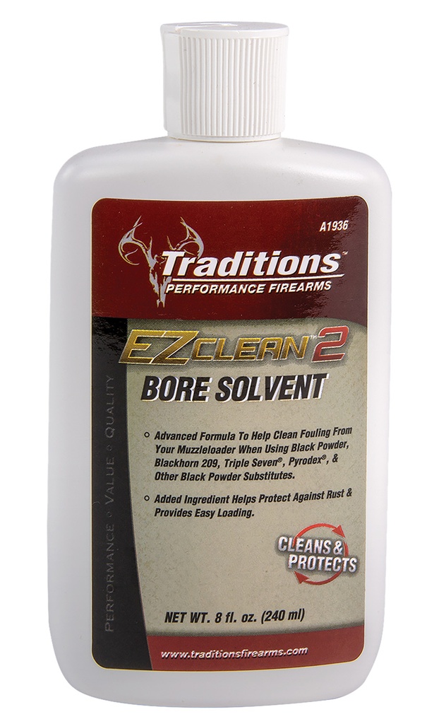 TRADITIONS EZ CLEAN 2 BORE SOLVENT 8OZ SPRAY BOTTLE