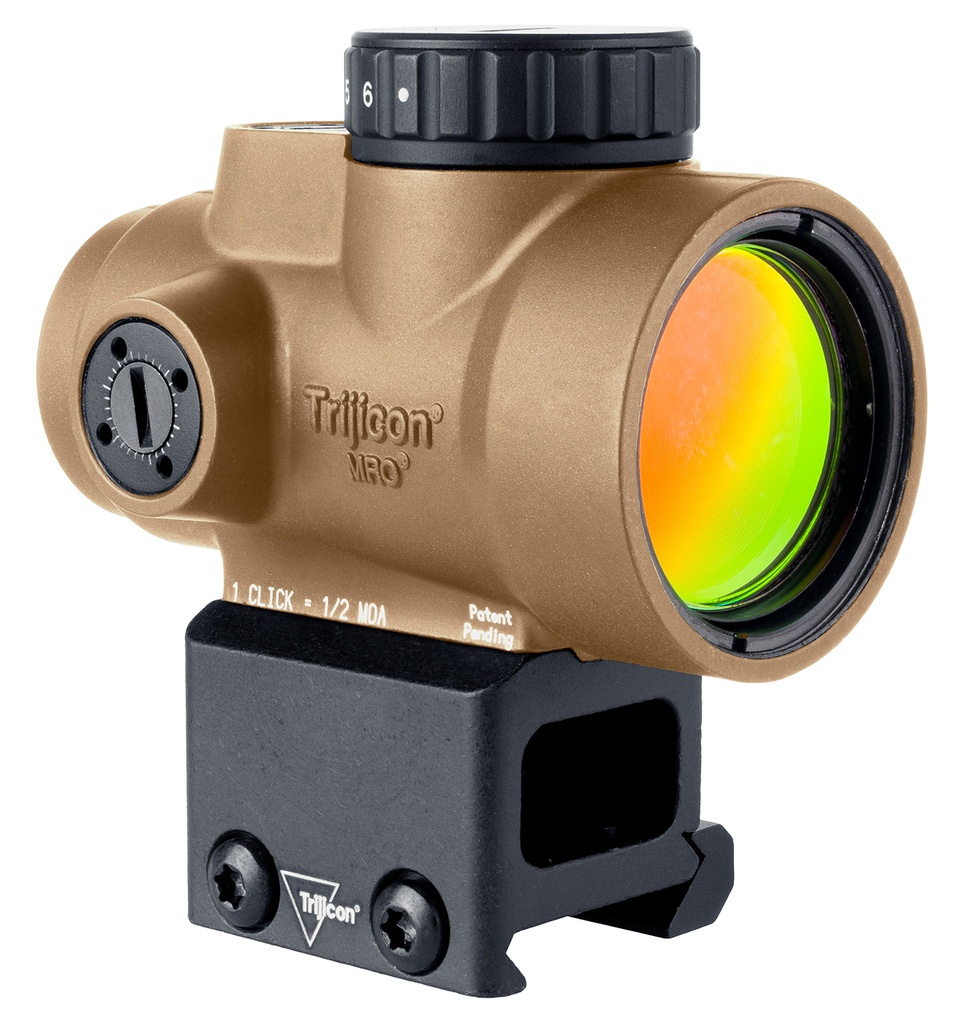 TRIJICON MRO SD 1X25 2 MOA GREEN DOT COY 1/3