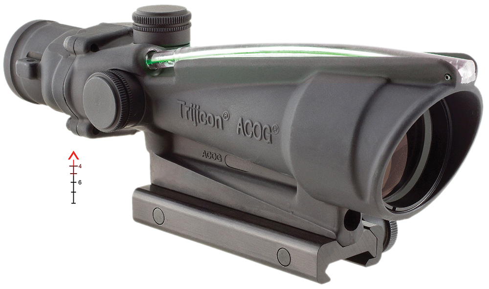 TRIJICON ACOG 3.5X35 GREEN CHEVRON 308 RETICLE