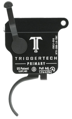 TRIGGERTECH 700 TRIGGER BLK PRIMARY CURVED SINGLE