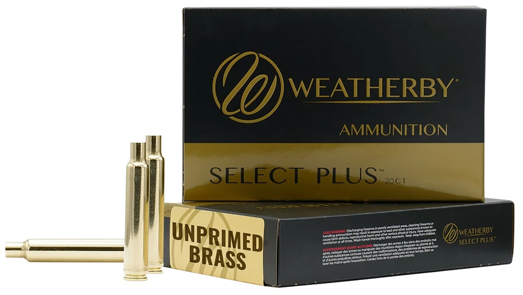 WEATHERBY BRASS 270WBY UNPRIMED 20/10