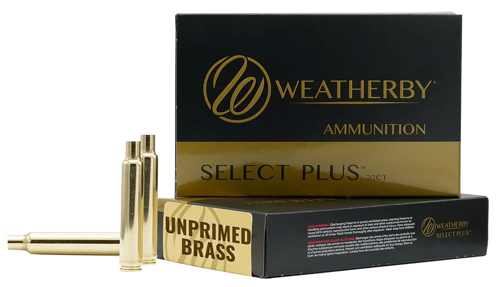 WEATHERBY BRASS 6.5WBY RPM UNPRIMED BRASS 20/10