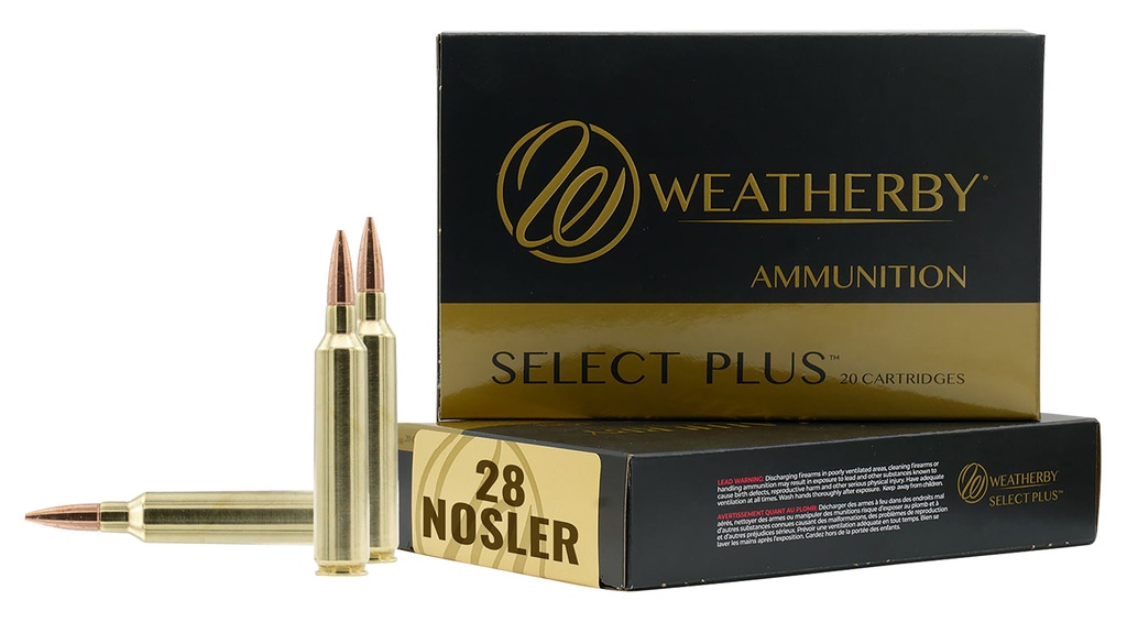WEATHERBY AMMO 28NOS 163GR HAMMER CUSTOM 20/10