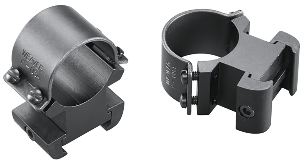 WEAVER RINGS SURE GRIP 1 X-HIGH MATTE ADJ WIND