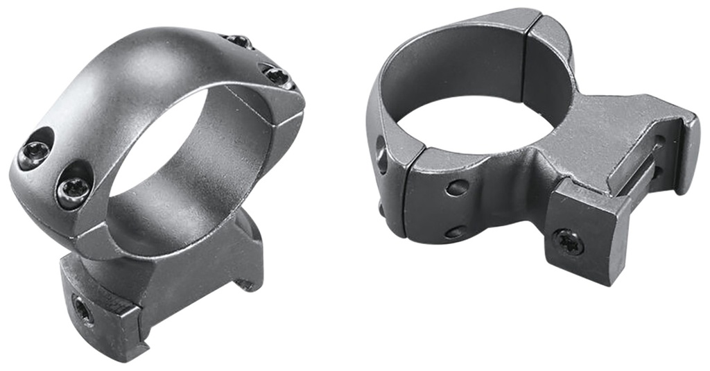 WEAVER RINGS GRAND SLAM LOW 30MM MATTE STEEL