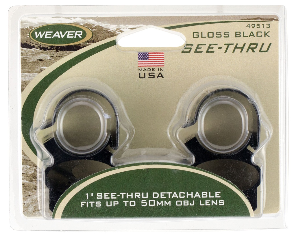 WEAVER RINGS 1 SEE THRU