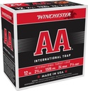 WINCHESTER AMMO AA INTERNATIONAL 12GA 2.75 #7.5 25/10