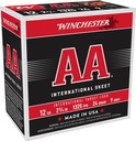 WINCHESTER AMMO AA INTERNATIONAL 12GA 2.75 #9 25/10
