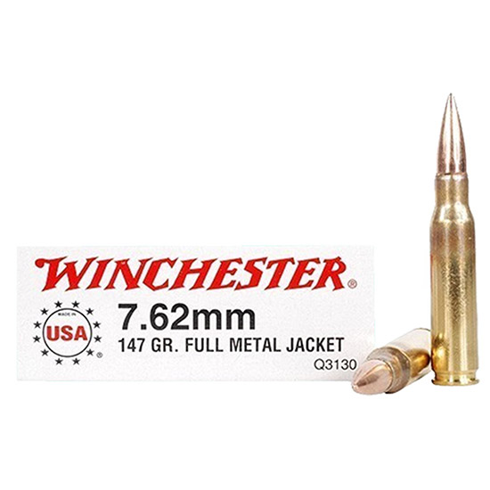 WINCHESTER AMMO AMMO 7.62 NATO 147GR FMJ 20/10