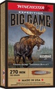 WINCHESTER AMMO EX BIG GAME LR 270 WIN  150GR ABLR 20/10