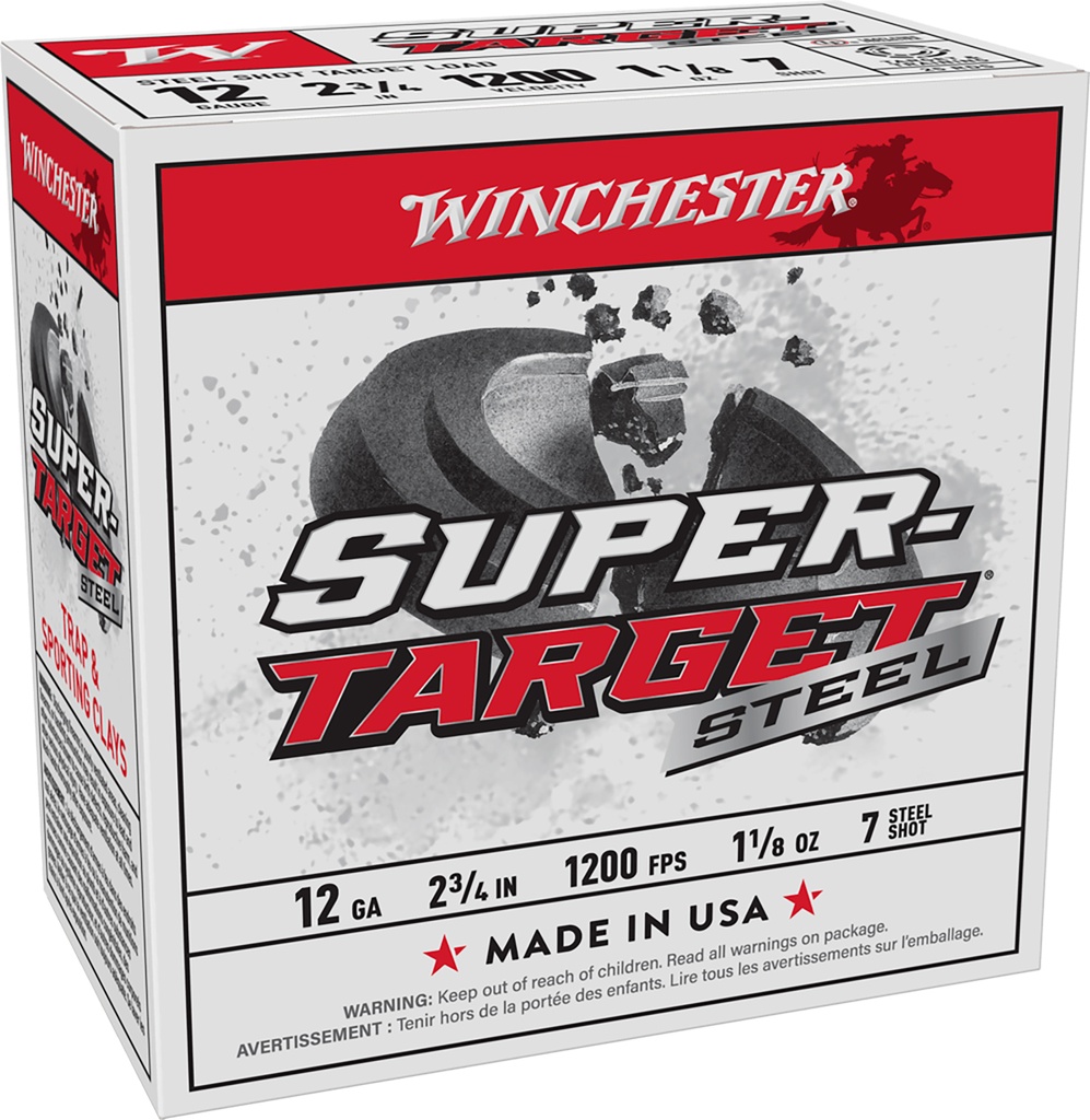 WINCHESTER AMMO SUPER TARGET 12GA 2.75 1-1/8OZ #7 25/10