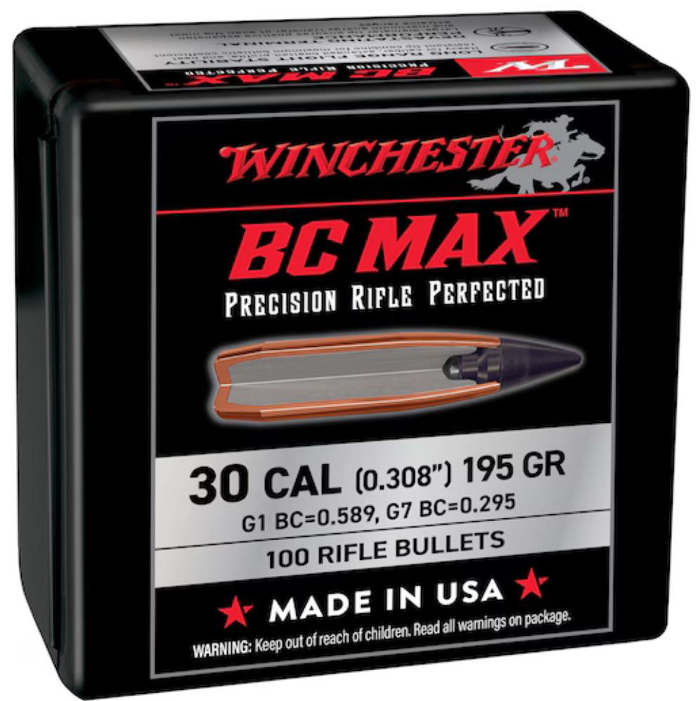 WINCHESTER AMMO BULLET SUPREME BC 30CAL 195GR 100/10