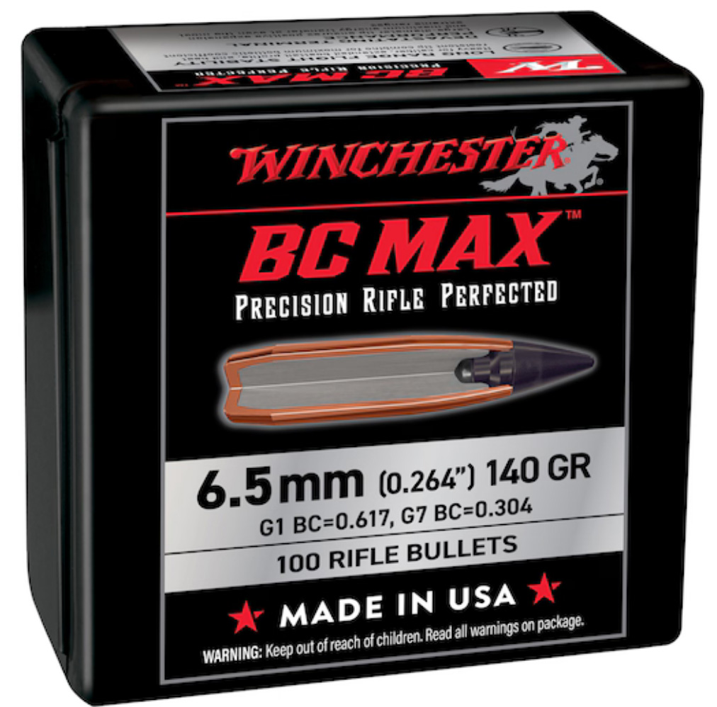 WINCHESTER AMMO BULLET SUPREME BC 6.5MM 140GR 100/10