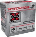 WINCHESTER AMMO XPERT HV STEEL 16GA 2.75 1OZ #6 25/10