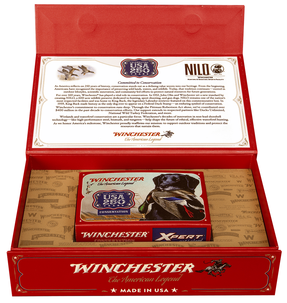 WINCHESTER AMMO USA 250TH BOX STEEL 12GA 3 1-1/8OZ #2 10/6