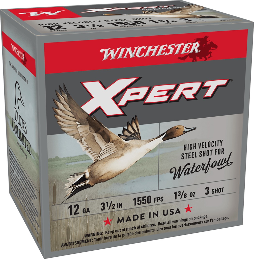 WINCHESTER AMMO XPERT WATERFOWL 12GA 3.5 1 3/8OZ #3 25/10