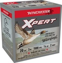 WINCHESTER AMMO XPERT WATERFOWL 20GA 3 7/8OZ #2 25/10