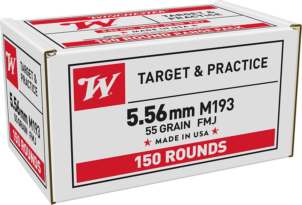 WINCHESTER AMMO LC 5.56MM M193 55GR FMJ 150/4 (432)