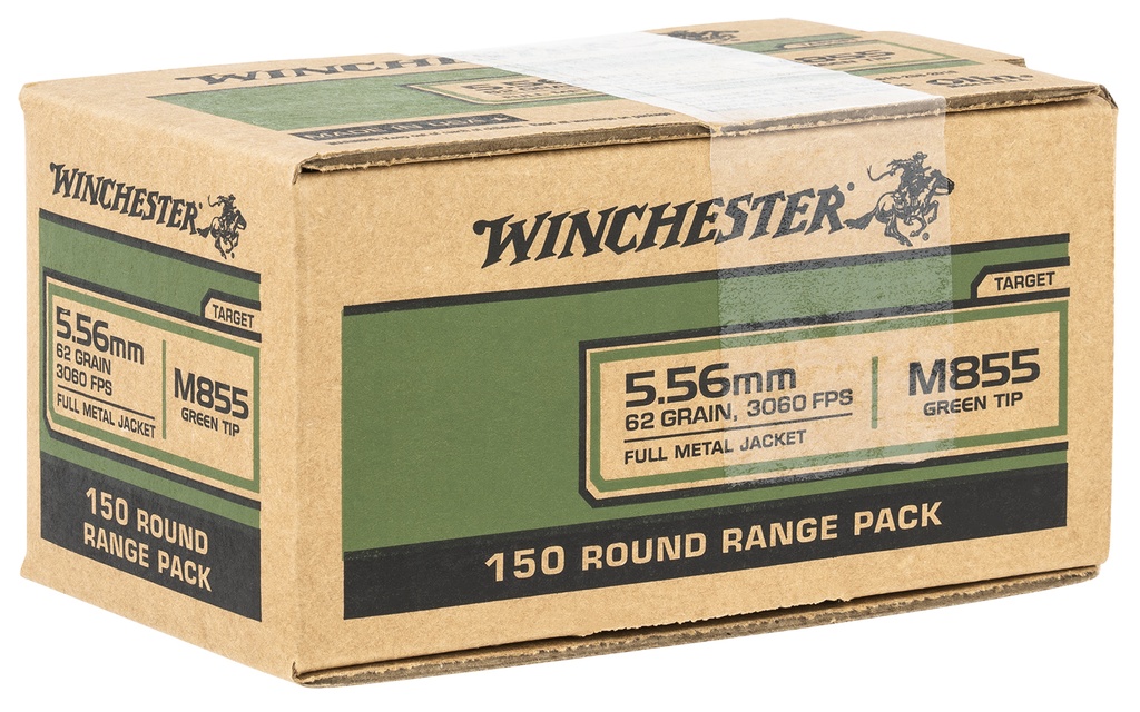 WINCHESTER AMMO LC 5.56MM M855 62GR FMJ 150/4 (432)