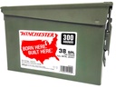 WINCHESTER AMMO CAN 38SPL 130GR FMJ 300/2