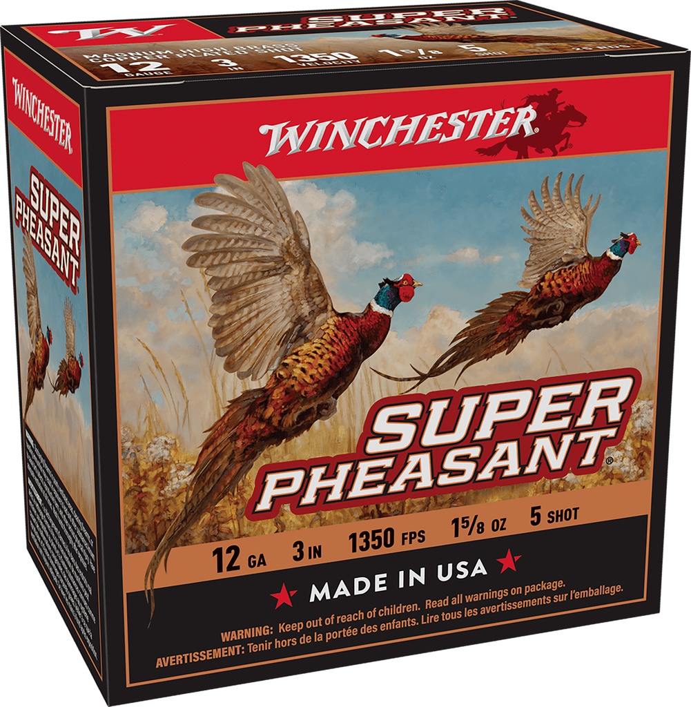 WINCHESTER AMMO SUPER PHEASANT 12GA 3 1 5/8OZ #5 25/10