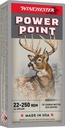 WINCHESTER AMMO POWER-POINT 22-250 64GR 20/10