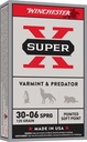 WINCHESTER AMMO SUPER-X 30-06 125GR PSP 20/10