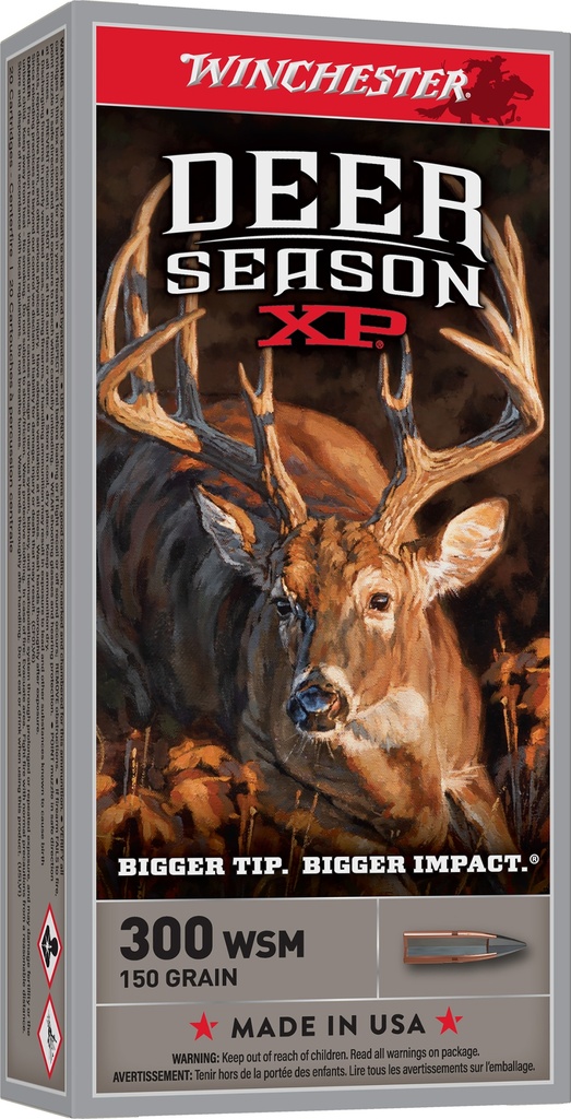 WINCHESTER AMMO DEER SEASON XP 300WSM 150GR 20/10
