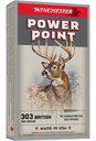 WINCHESTER AMMO POWER-POINT 303BRIT 180GR 20/10