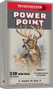 WINCHESTER AMMO POWER-POINT 338WIN MAG 200GR 20/10
