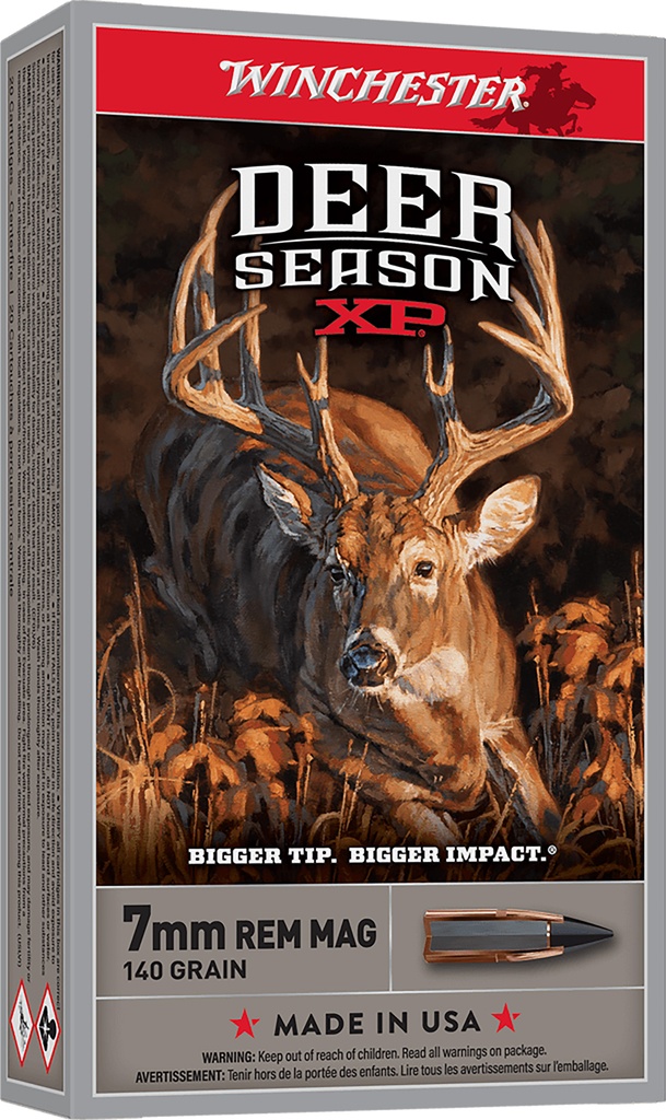 WINCHESTER AMMO DEER SEASON XP 7MMREM 140GR 20/10