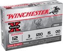 WINCHESTER AMMO SUPER-X BUCKSHOT 12GA 3 15PEL #00 15/10