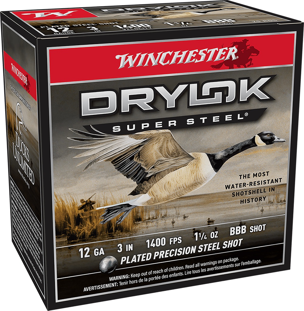 WINCHESTER AMMO DRYLOK SUPER STEEL 12GA 1.25OZ BBB 25/10