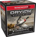 WINCHESTER AMMO DRYLOK SUPER STEEL 20GA 1OZ #2 25/10
