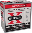 WINCHESTER AMMO SUPER-X UPLAND 12GA 2.75 1-1/8OZ #7.5 25/10