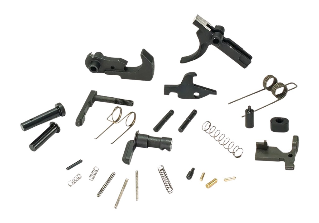 WHITE LABEL ARMORY STAGE 3 AR15 LOWER PARTS KIT NO GRIP