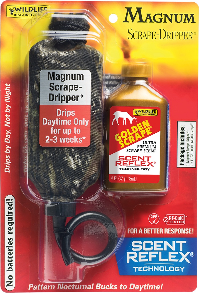 WILDLIFE MAG DRIPPER 4OZ GOLDEN SCRAPE
