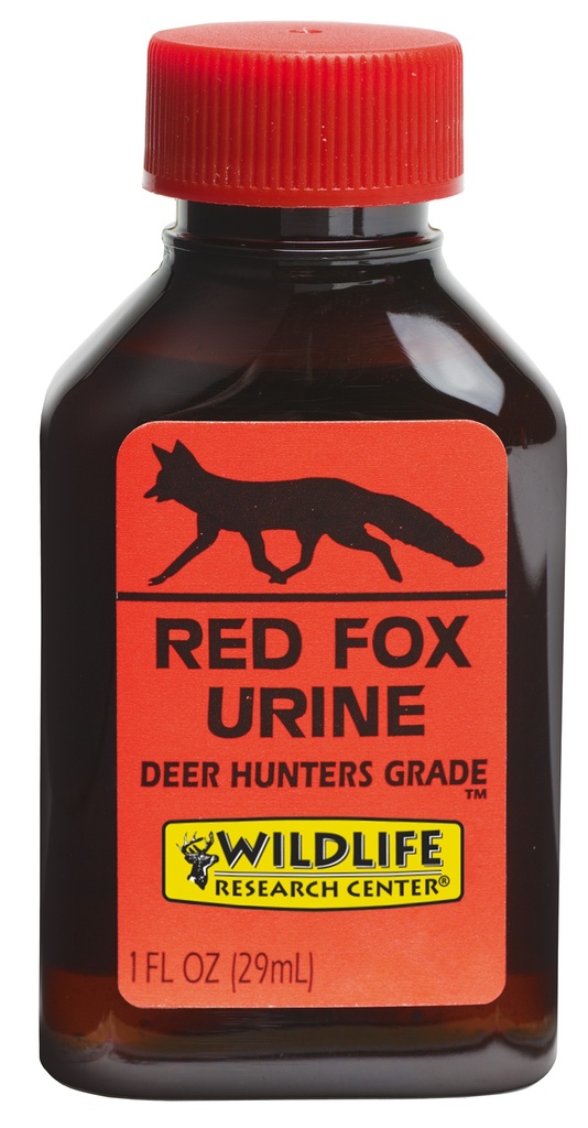 WILDLIFE RESEARCH RED FOX URINE 1OZ GLASS BOTTLE