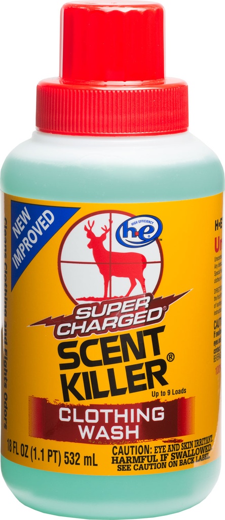 WILDLIFE RESEARCH SCENT KILLER LIQUID CLOTHES WASH 18OZ
