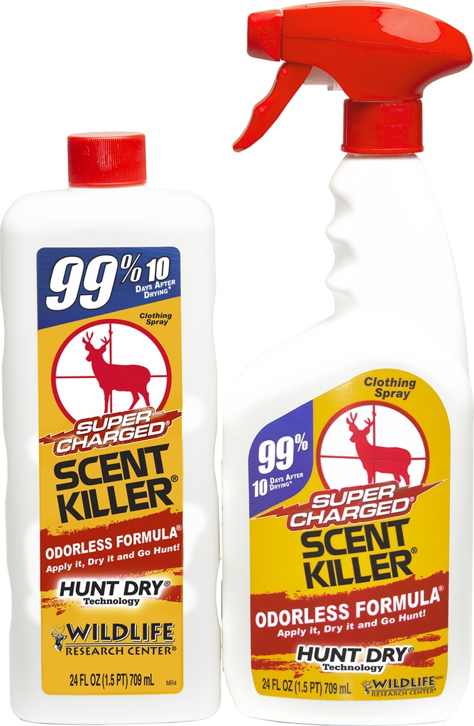 WILDLIFE RESEARCH SCENT KILLER SUPER CHARGED COMBO CAMO