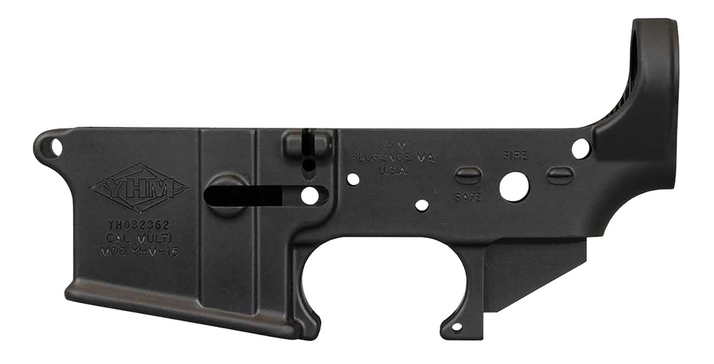 YANKEE HILL MACHINE LOWER RECEIVER AR15 STRIPPED