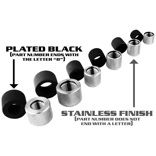 YANKEE HILL MACHINE THREAD PROTECTOR 556 1/2-28 .920 OD SS