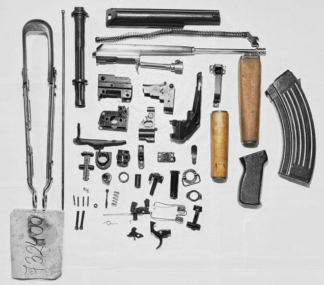 ZASTAVA ARMS M70AB2 PARTS KIT UNDERFOLDER GOOD COND